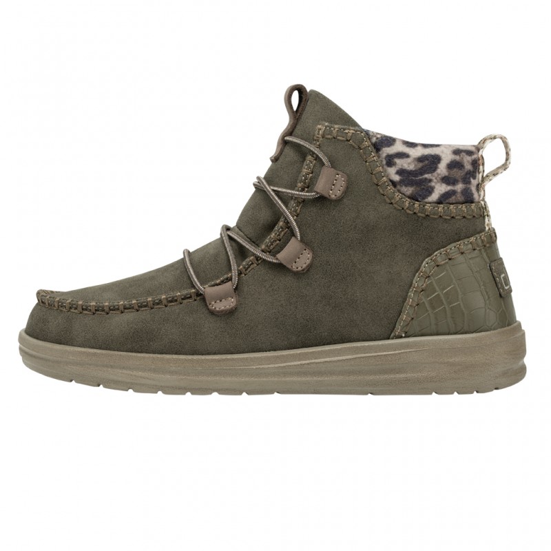 BOTIN ELOISE RECYCLED DUSTY DUDE OLIVE