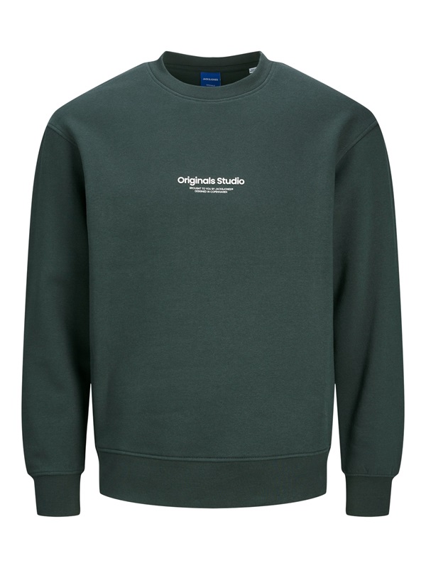 SUDADERA JACK & JONES JORVESTERBRO VERDE FOREST