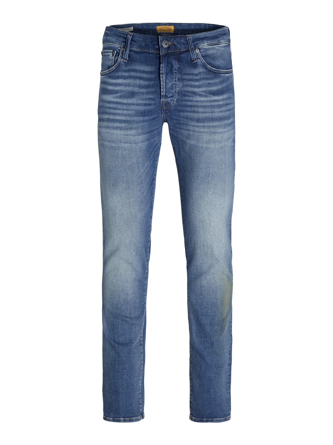 VAQUERO JACK & JONES JJIGLENN SLIM AZUL MEDIO