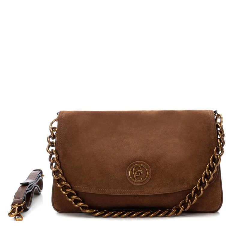 BOLSO CARMELA SERRAJE CAMEL