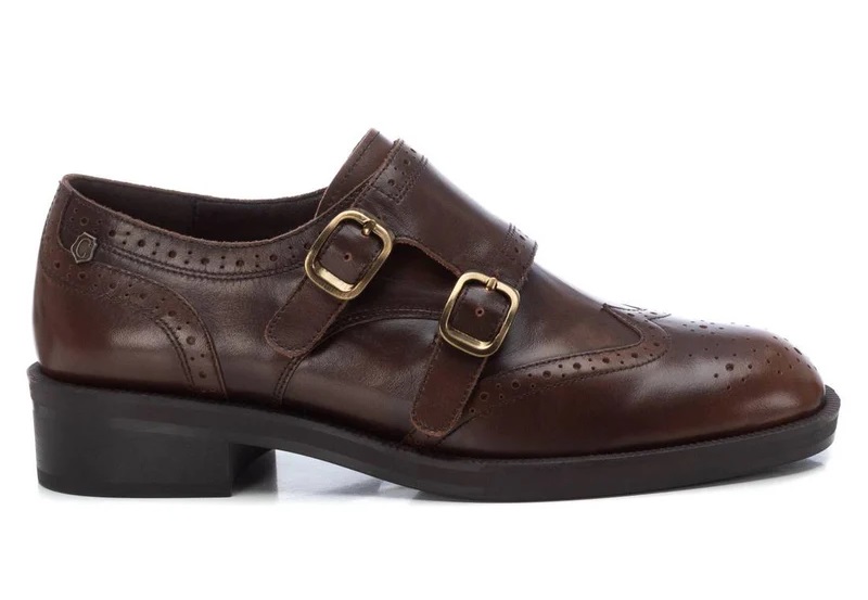 ZAPATO HEBILLAS CARMELA MARRON