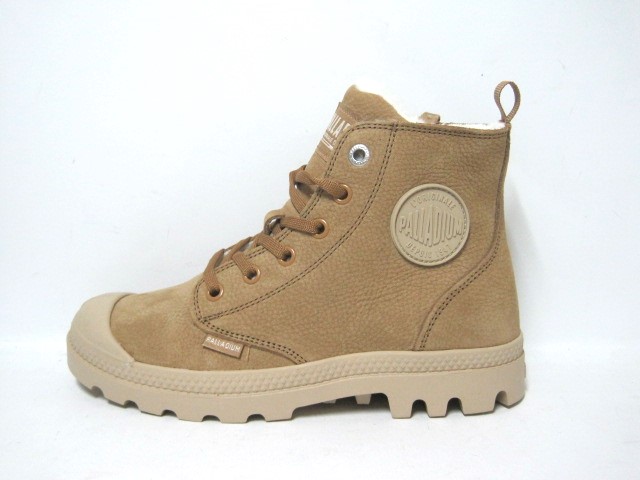 BOTIN MILITAR PALLADIUM DEAR BROWN