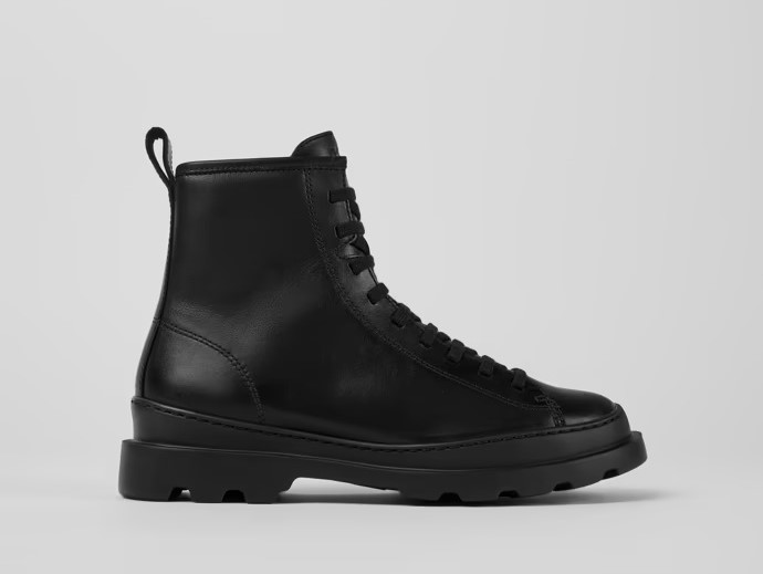 BOTIN MILITAR CAMPER NEGRO