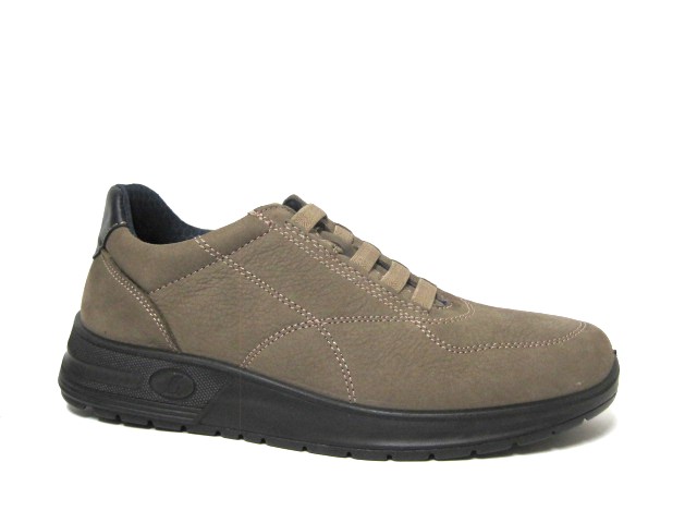 ZAPATO CORDON LUISETTI NOBUCK TAUPE