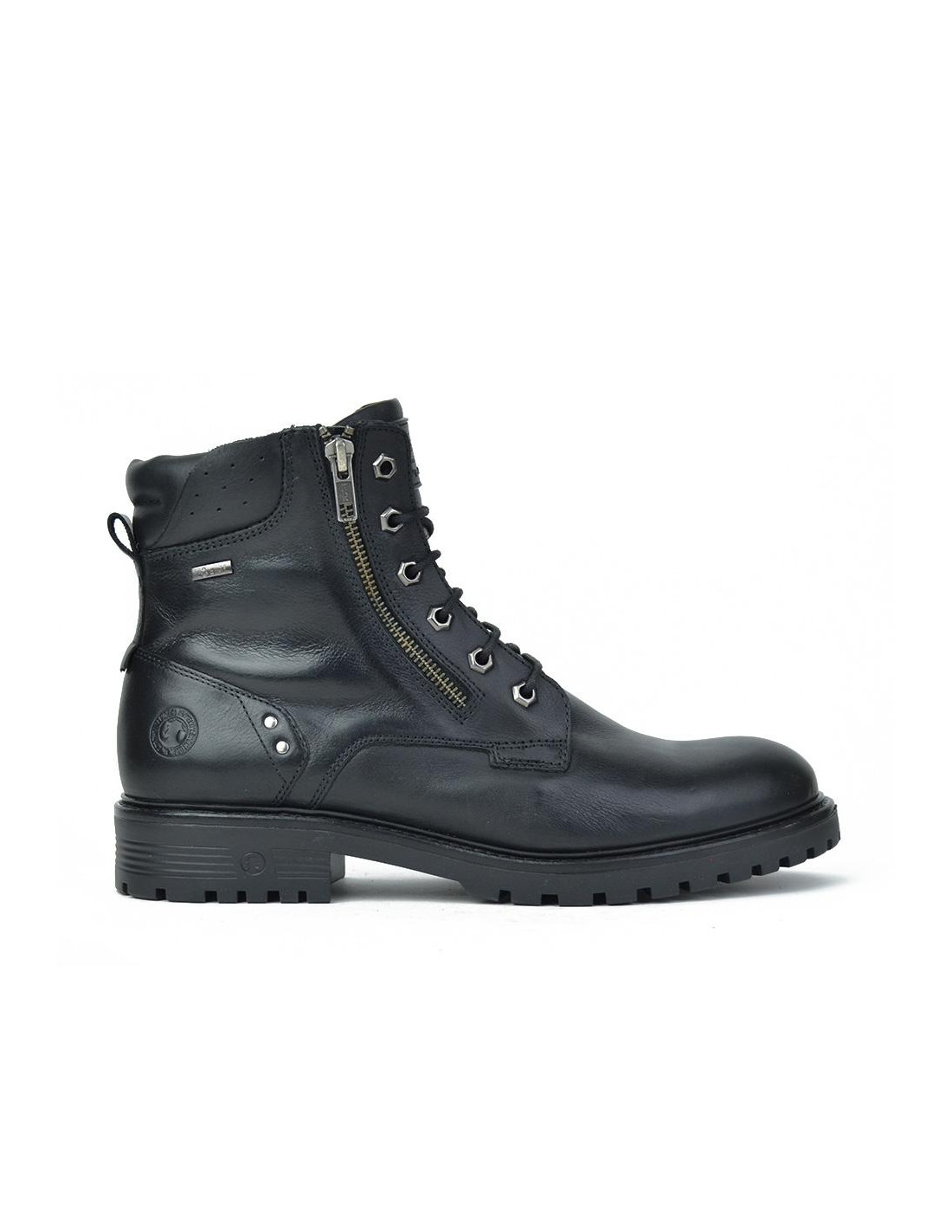 BOTIN MILITAR CORONEL TAPIOCA NEGRO