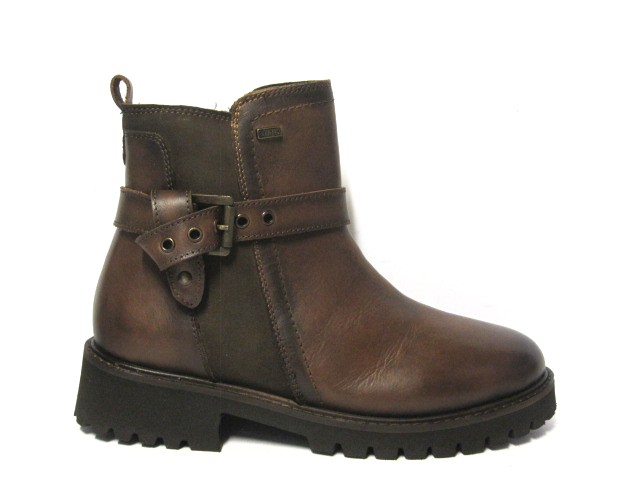 BOTIN TAPA BAJA TEX HEBILLA BEST FASHION TAN